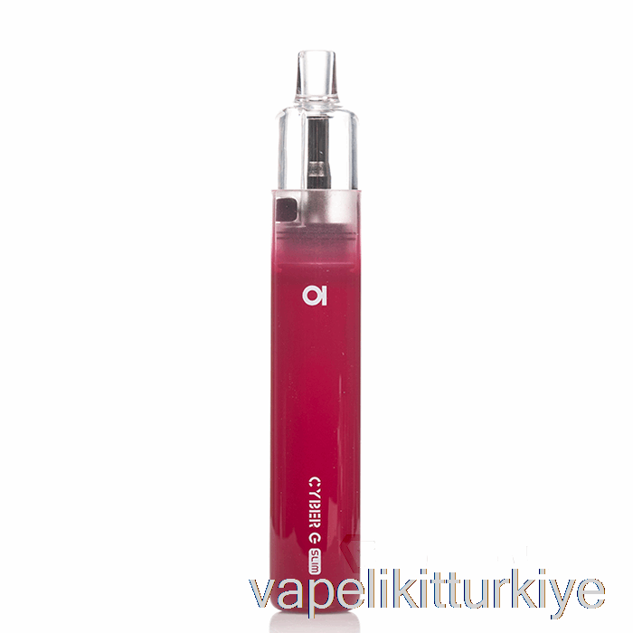 Elektronik Sigara Kalemi Vape Mate Aspire Cyber G Slim Pod Sistemi Menekşe Kırmızı